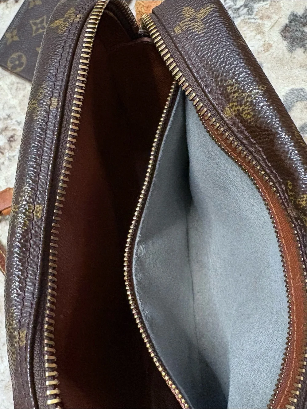 Louis Vuitton Brown Monogram Jeune Fille Saddle Crossbody - Picture 8 of 16